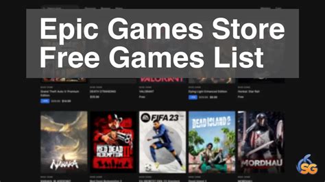 epic games store free games list|All free games you can get on the Epic Games Store right now.